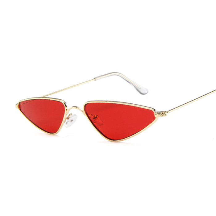 Cat Eye Small Frame Triangle Sunglasses