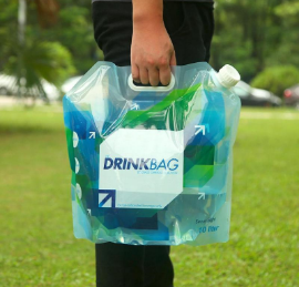 10L Collapsible Drinking Water Bag Perfect For Beach Coolers