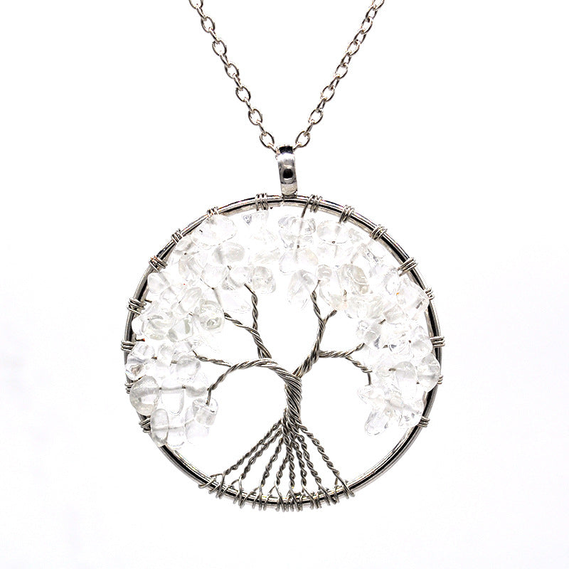 Tree Necklace Chakra Tree Of Life Multi Color Options
