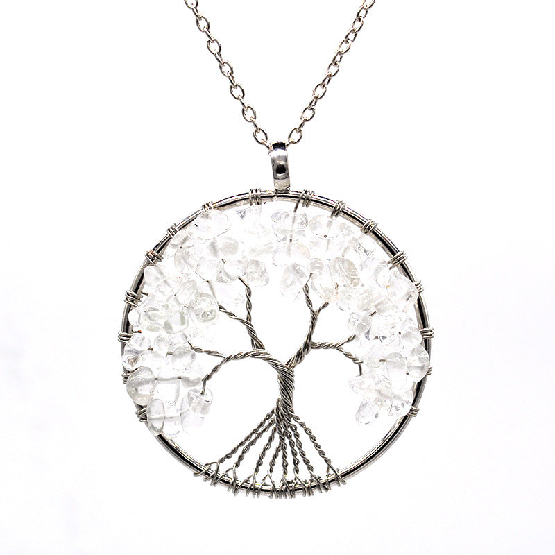 Tree Necklace Chakra Tree Of Life Multi Color Options