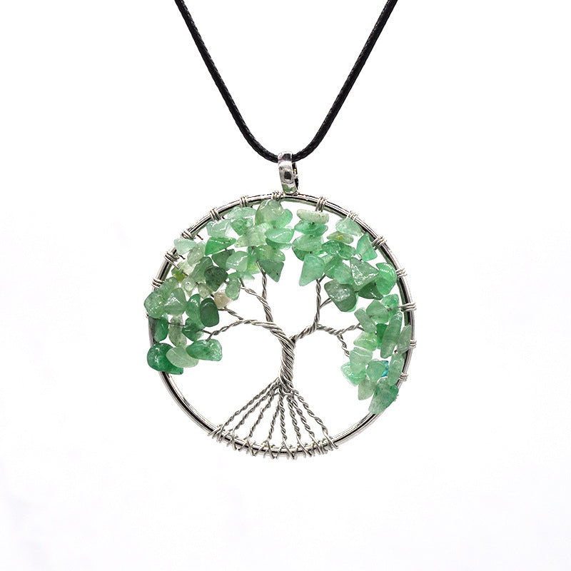 Tree Necklace Chakra Tree Of Life Multi Color Options