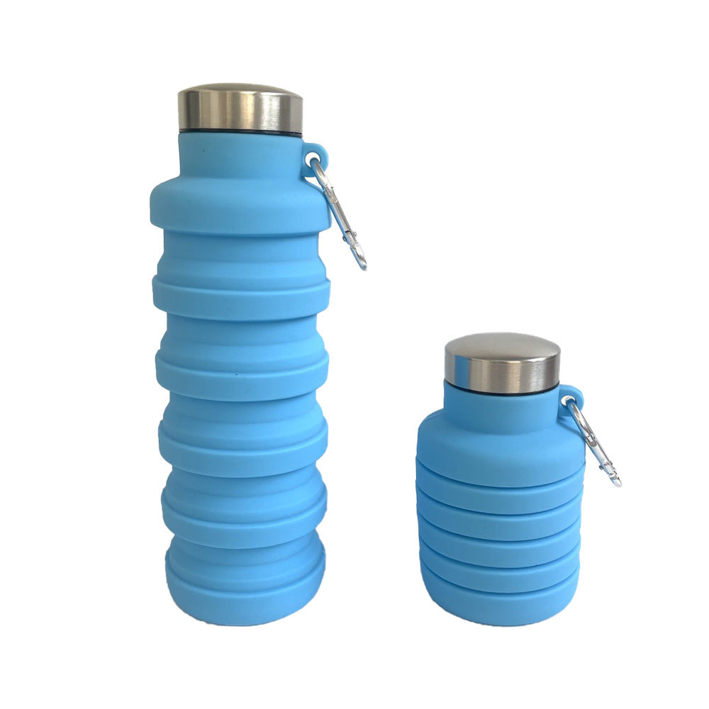 Portable Silicone Folding Cup Outdoor Retractable Cup