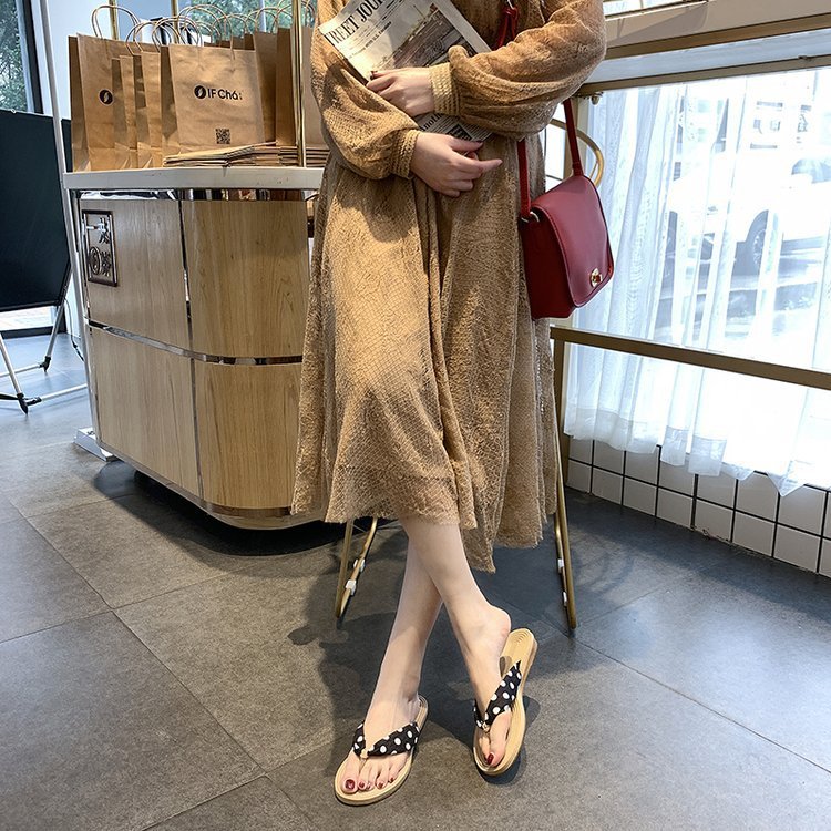 Beachy Flat Heel Flip Flops - Beachy Cover Ups