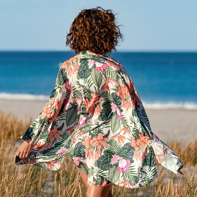Tropical beach cover ups 2025