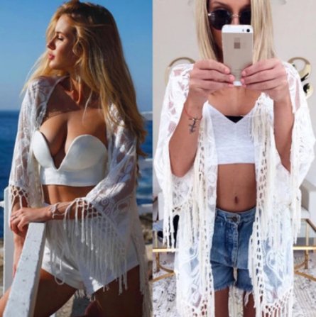 Lace cover deals up cardigan