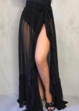 Multi Design Mesh Beach Skirt - Beachy Cover Ups