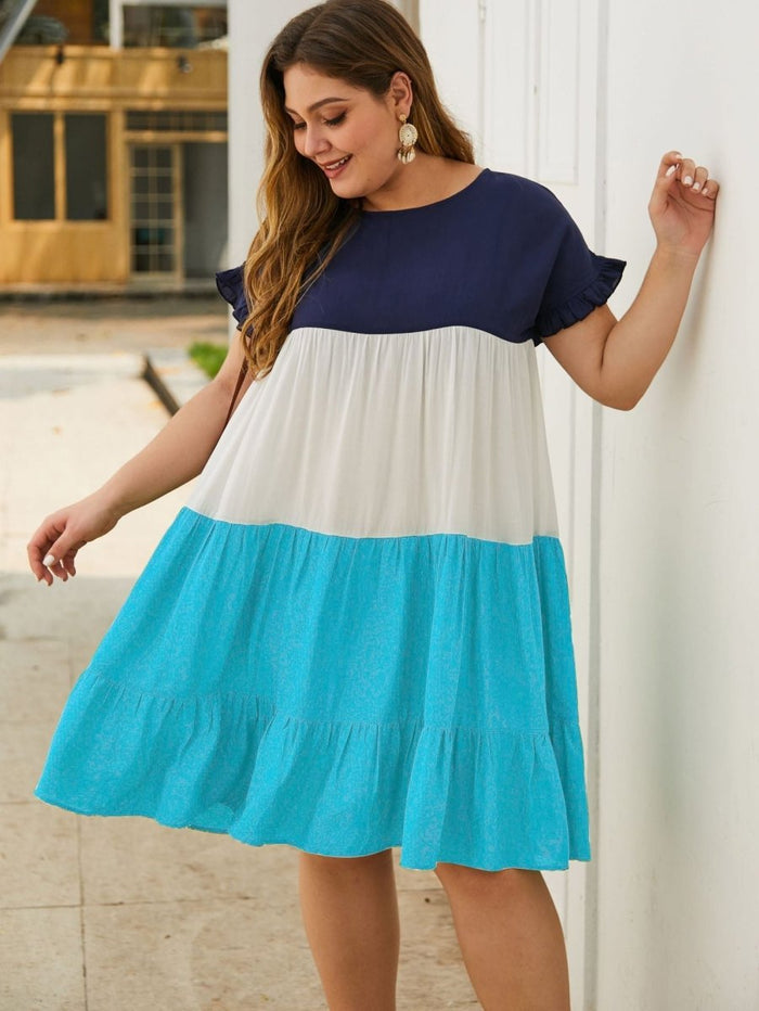 XL Summer 3 Color Beach Dresses - Beachy Cover Ups